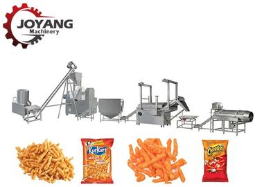 Kurkure 튀겨진 압출기는 식사 기계 Cheetos Prcessing 선을 만드는 옥수수 내뿜었습니다