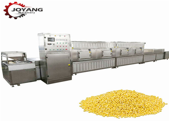 40 kw 40 kg/H 산업적 전자 레인지 장비 기장 곡물 극초단파 경화 기계